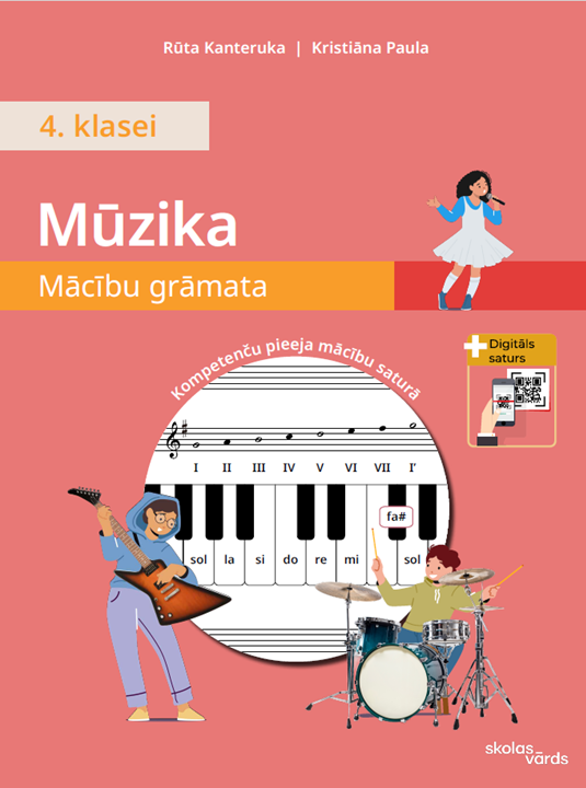 Mūzika. Mācību grāmata 4. klasei - Skolas Vārds